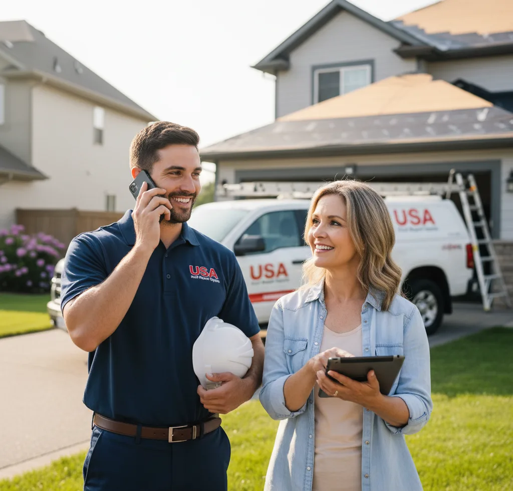 USA Roof Repair Experts customer support in Amissville
